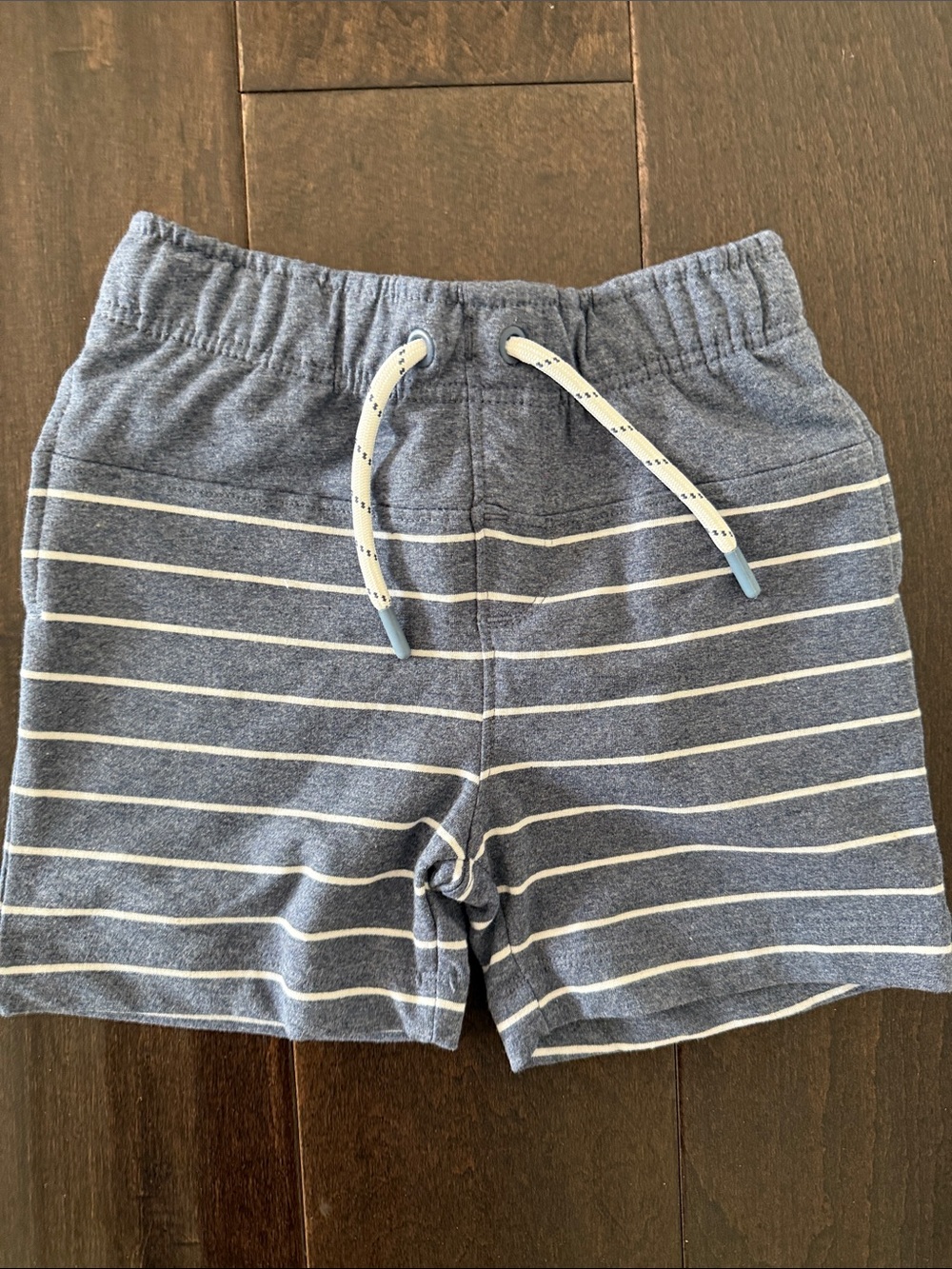 NWT Tommy Bahama Kids Striped Navy Blue Drawstring Shorts